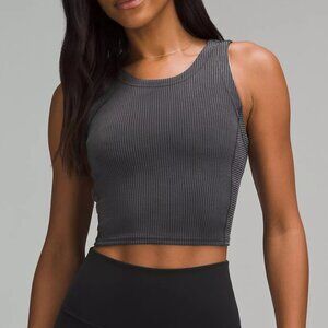 Lululemon Ribbed Softstreme Cropped Tank Top